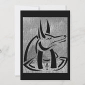 uitnodiging van Anubis (Voorkant)