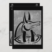 uitnodiging van Anubis (Voorkant / Achterkant)