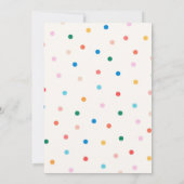 uitnodiging van baby kangaroo voor Baby shower (Achterkant)