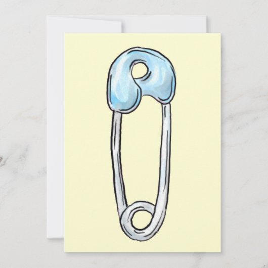  uitnodiging van Baby shower (Voorkant)