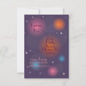 uitnodiging van Bachelorette (Achterkant)