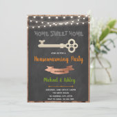 Uitnodiging van belangrijke deelnemers aan het hui (Staand voorkant)