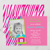 Uitnodiging van Bounce House Birthday (Voorkant / Achterkant)