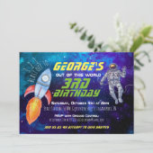 Uitnodiging van buitenruimtetuigen (Staand voorkant)