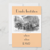  uitnodiging van Cafe Montmartre Paris (Voorkant)