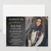 Uitnodiging van Celebrate Graduation Party (Voorkant / Achterkant)