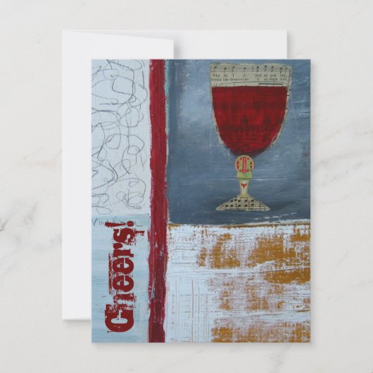 Uitnodiging van Cheers Party (Voorkant)