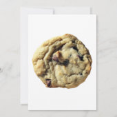 Uitnodiging van Chocolate Chip Cookie Exchange Par (Achterkant)