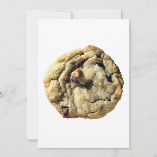 Uitnodiging van Chocolate Chip Cookie Exchange Par (Achterkant)