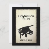 Uitnodiging van Classy Graduation Party (Voorkant)