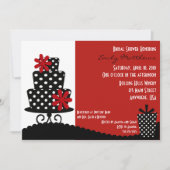 Uitnodiging van Classy Red en Black (Voorkant)