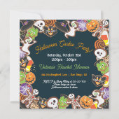 Uitnodiging van Cookie Party (Voorkant)