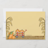 Uitnodiging van Corn Maze Party (Boy) (Achterkant)