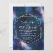 uitnodiging van Cosmos, Galactic Space Wedding Inv (Voorkant)