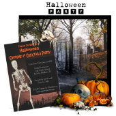 Uitnodiging van costume en Cocktails