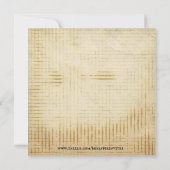 uitnodiging van Cowboy Birthday (Achterkant)