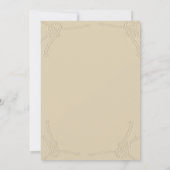 uitnodiging van Cowboy Birthday (Achterkant)