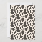 uitnodiging van Cowboy Birthday | Westerne uitnodi (Achterkant)