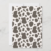 uitnodiging van Cowboy Birthday | Westerne uitnodi (Achterkant)