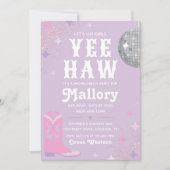 uitnodiging van Cowgirl Bachelorette | Nash Bash (Voorkant)
