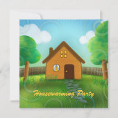 Uitnodiging van Cute Housewarming Party (Voorkant)