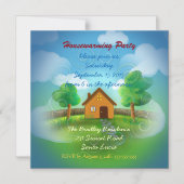 Uitnodiging van Cute Housewarming Party Magnetische Uitnodiging (Voorkant)