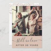 Uitnodiging van de 50e Jubileum Enterprise Party (Voorkant / Achterkant)