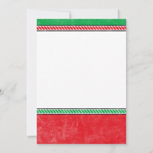 Uitnodiging van de Aangepaste Partij van de Italia (Achterkant)