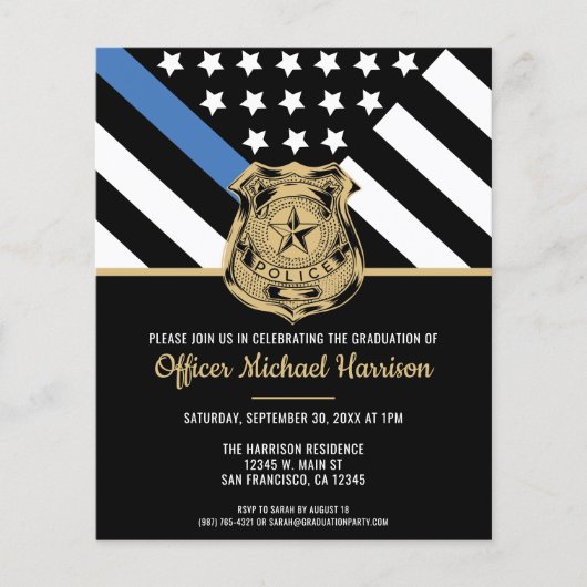 Uitnodiging van de Academie van de Begrotingspolit (Voorkant)