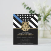 Uitnodiging van de Academie van de Begrotingspolit (Staand voorkant)