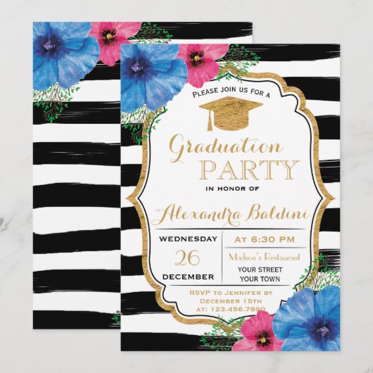 Uitnodiging van de Academie voor studiecyclus (Voorkant / Achterkant)