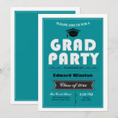 Uitnodiging van de afstudeerder (Voorkant / Achterkant)