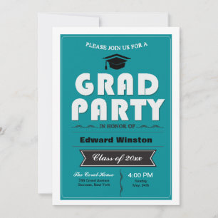 Uitnodiging van de afstudeerder