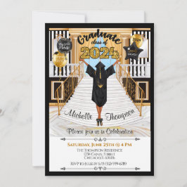 Uitnodiging van de afstuderen - Afrikaans - Amerik