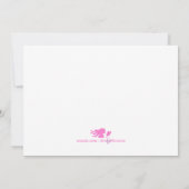 Uitnodiging van de afstuderen Afrikaanse Amerikaan (Achterkant)