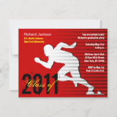 Uitnodiging van de afstuderen-sportpartij (Voorkant)