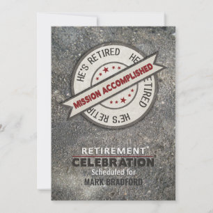 Uitnodiging van de aftredende partij, voltooide mi