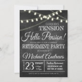 Uitnodiging van de aftredingspartij (Voorkant)