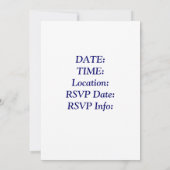 Uitnodiging van de aftredingspartij (Achterkant)