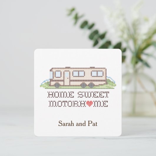 Uitnodiging van de aftredingspartij (Staand voorkant)