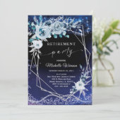 Uitnodiging van de aftredingspartij (Staand voorkant)