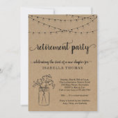 Uitnodiging van de aftredingspartij (Voorkant)