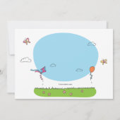 Uitnodiging van de aftredingspartij van de leraar (Achterkant)