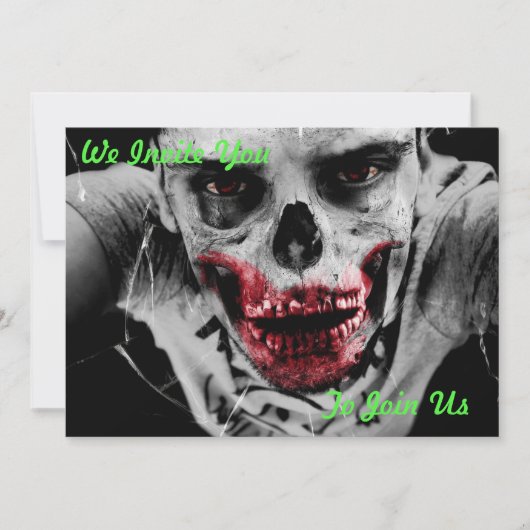 Uitnodiging van de Apocalypse Partij (Voorkant)