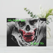 Uitnodiging van de Apocalypse Partij (Staand voorkant)