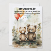 Uitnodiging van de baby shower (Voorkant)