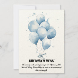 Uitnodiging van de baby shower