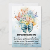 Uitnodiging van de baby shower (Voorkant)