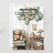 Uitnodiging van de baby shower (Voorkant)