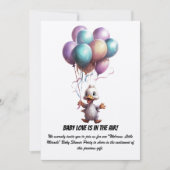 Uitnodiging van de baby shower (Voorkant)